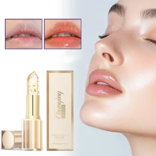 Transparente Color Changing Lipstick Transferproof Moisturizing Repairing Plumping Jelly Deep Nourishment Long Lasting