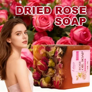 Rose handmade soap, essential oil soap, facial soap, cleansing soap, bath soap, moisturizing soap, suitable for giving as gifts