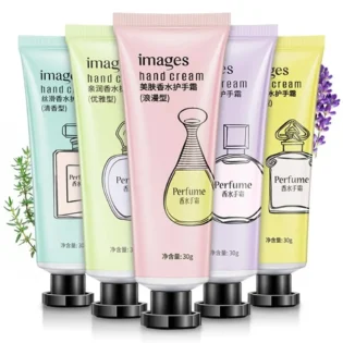 Images Moisturizing Perfume Hand Cream Refreshing Anti-Chapped Peeling Fragrance Elegant Romantic Charming Flame-Type Hand Cream
