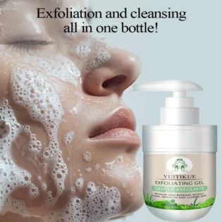 YUITIKUE Gentle Exfoliating Gel - Face Cleanser for Smooth, Radiant Skin | Remove Dead Skin & Reveal Natural Glow