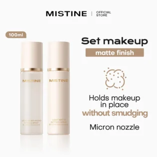 Mistine Makeup Setting Mist for Long Lasting Makeup effect Oil Control & Nourishing Matte Setting Spray 100ml 1 Pack