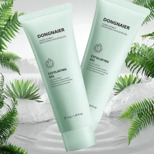 Face Exfoliating Gel Deep Cleansing Pores,Purify Gentle Exfoliate Remove Dead Skin Oil Control Moisturizing Face Scrub Skin Care