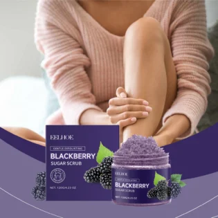 Blackberry Sugar Body Scrub Effectively Removes Dead Skin Restores Smooth Delicate Skin Deep Moisturizing Exfoliating Body Scrub