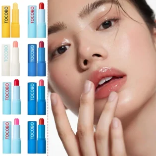 Long-lasting 8 Colors Lip Balm - Matte Shimmer Natural Gloss Mirror Moisturizing Hydrating Nourishing Reducing Fine Lines Makeup