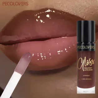 1 Pc Hydrating Highlight Lip Oil Lip Glaze, Silky Moisturizing Lip Gloss Lip Balm, Moisturizing Mirror Gloss, Daily Makeup