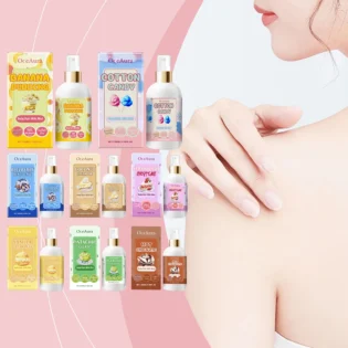 OceAura Sweet Body Milk Mist Long Lasting Deep Hydration Moisturizing Skin Brightening Smooth Refreshing Body Mist Perfume 100ml