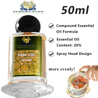 oud man perfume Ebony Fragrance Essential Oil Long-Lasting Scent For Diffuser DIY Making Massage Burner Air freshener Gift 50ml