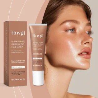 Self-Tanning Lotion Sunless Self Tanner for Face Body Waterproof Long-Lasting Glow Body Bronzer Even Skin Tone Bronzing Lotion