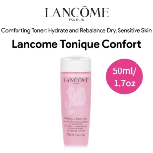 Lancôme Tonique Confort Re-Hydrating Comforting Toner 50ml/1.7oz (Travel Size), Original Lancome Skin Care, Beauty Health Care